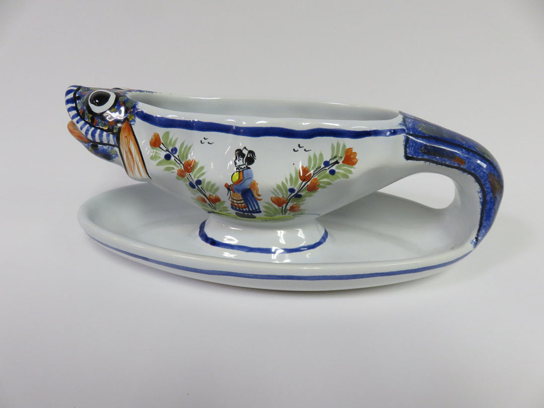 Quimper Gravy Boat