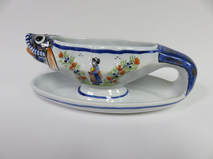 Quimper Gravy Boat