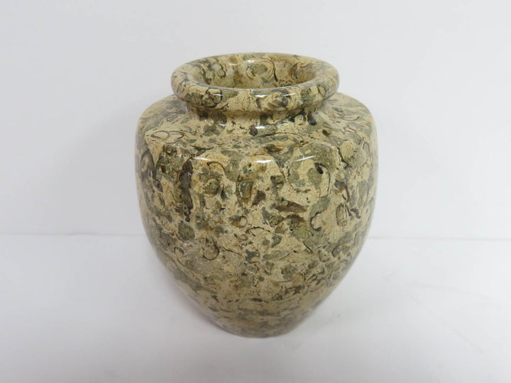 Fossil Onyx Stone Vase