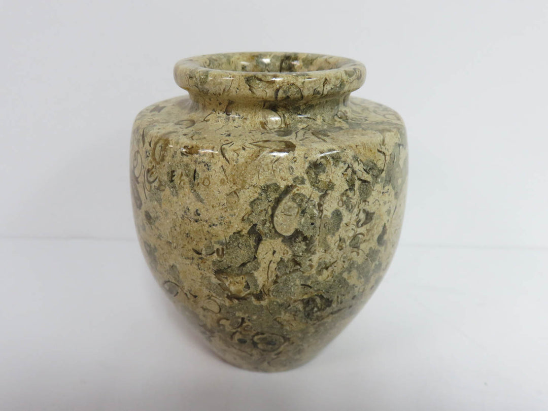Fossil Onyx Stone Vase