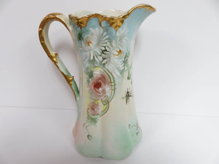 Hand Painted Pitcher