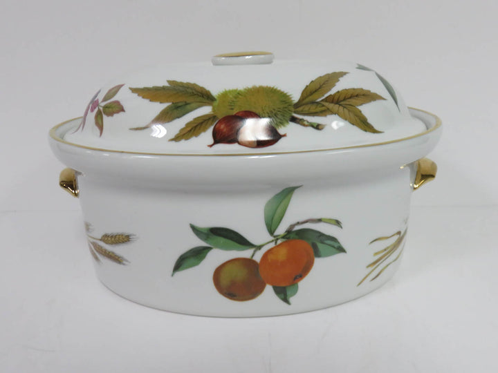 Royal Worcester Covered Bowl