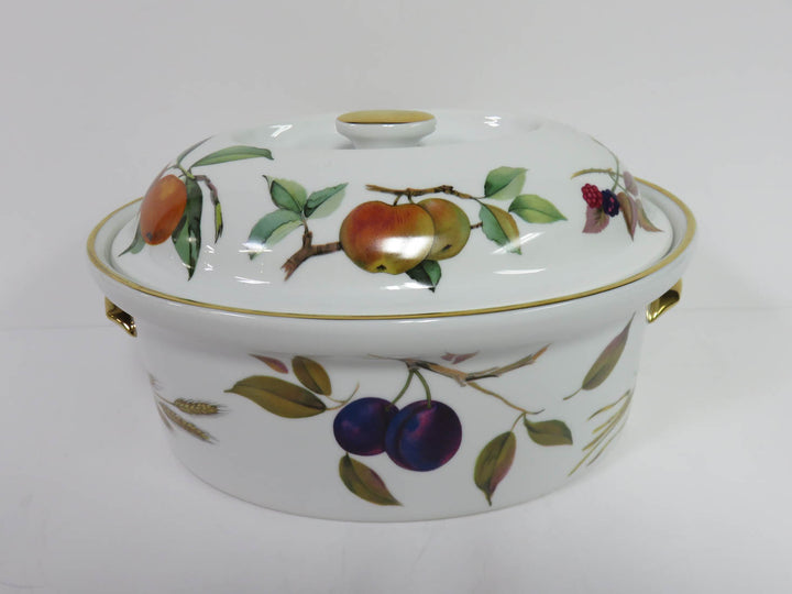 Royal Worcester Covered Bowl