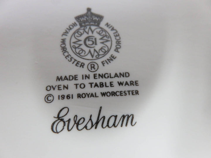 Royal Worcester Covered Bowl