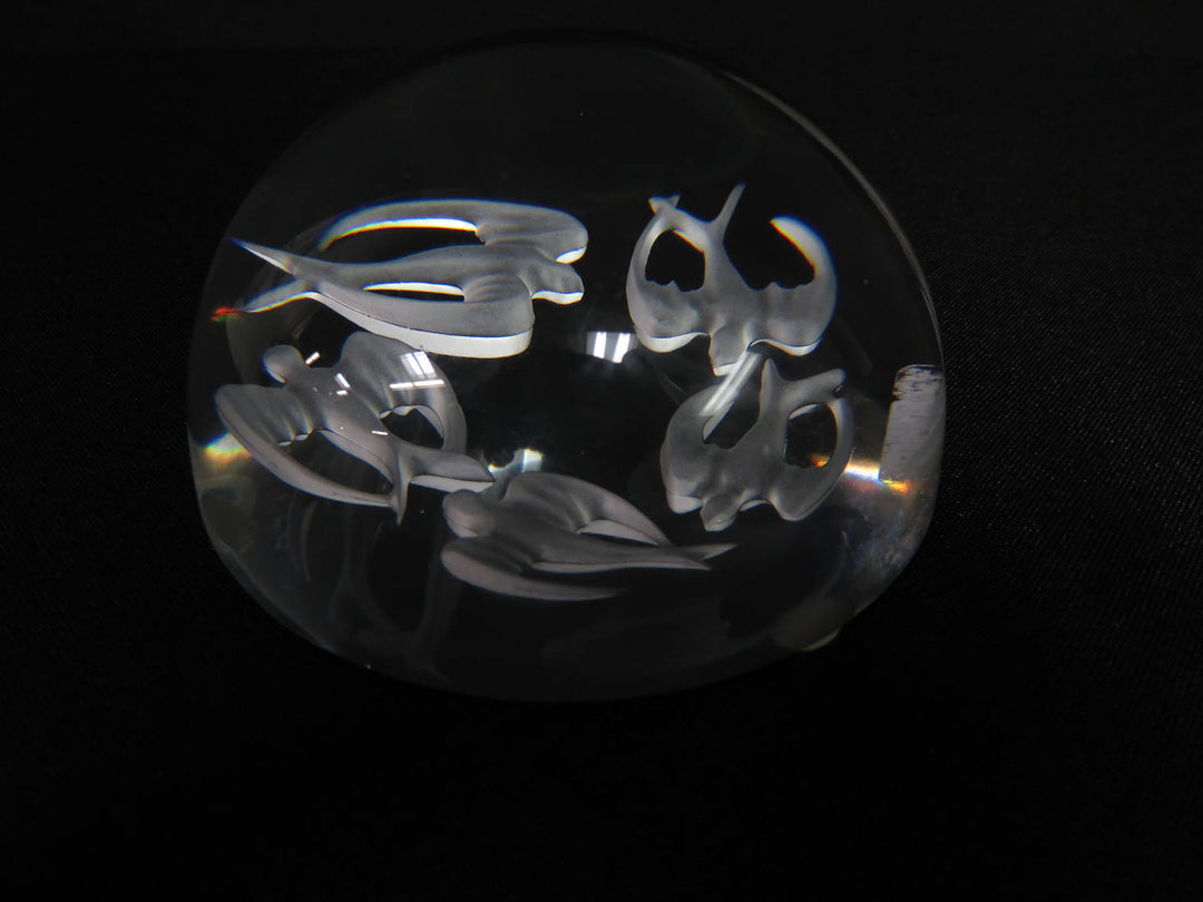 Cristal d' Arques Paperweight