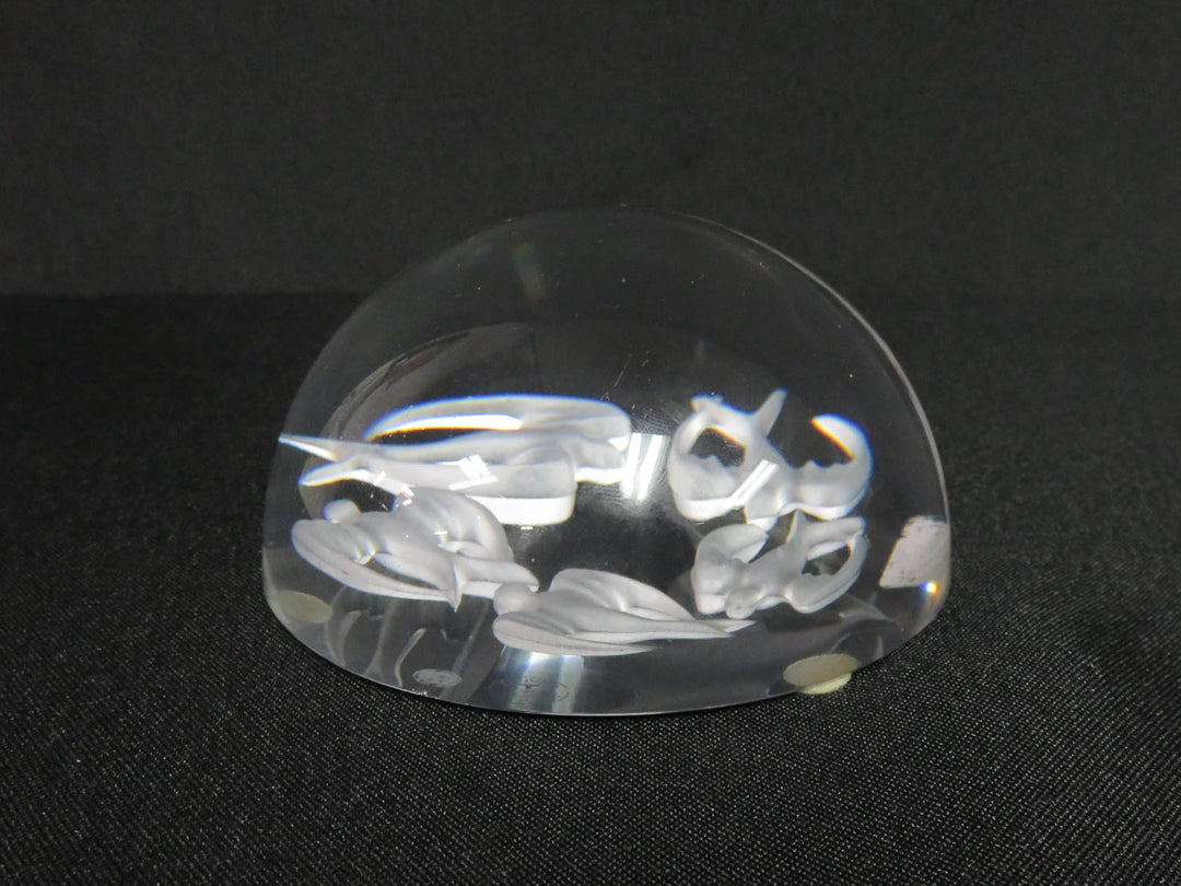 Cristal d' Arques Paperweight