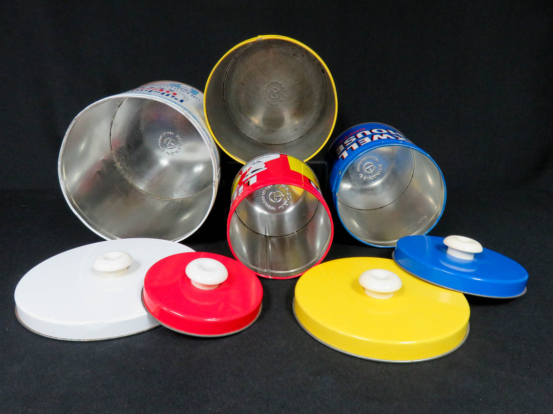 Vintage JL Clark Canister Set