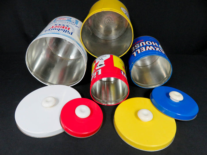 Vintage JL Clark Canister Set