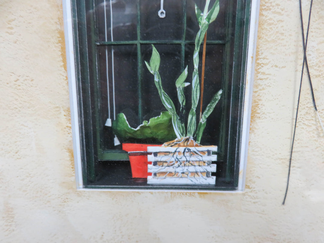 "Window Orchid" Shadowbox Art