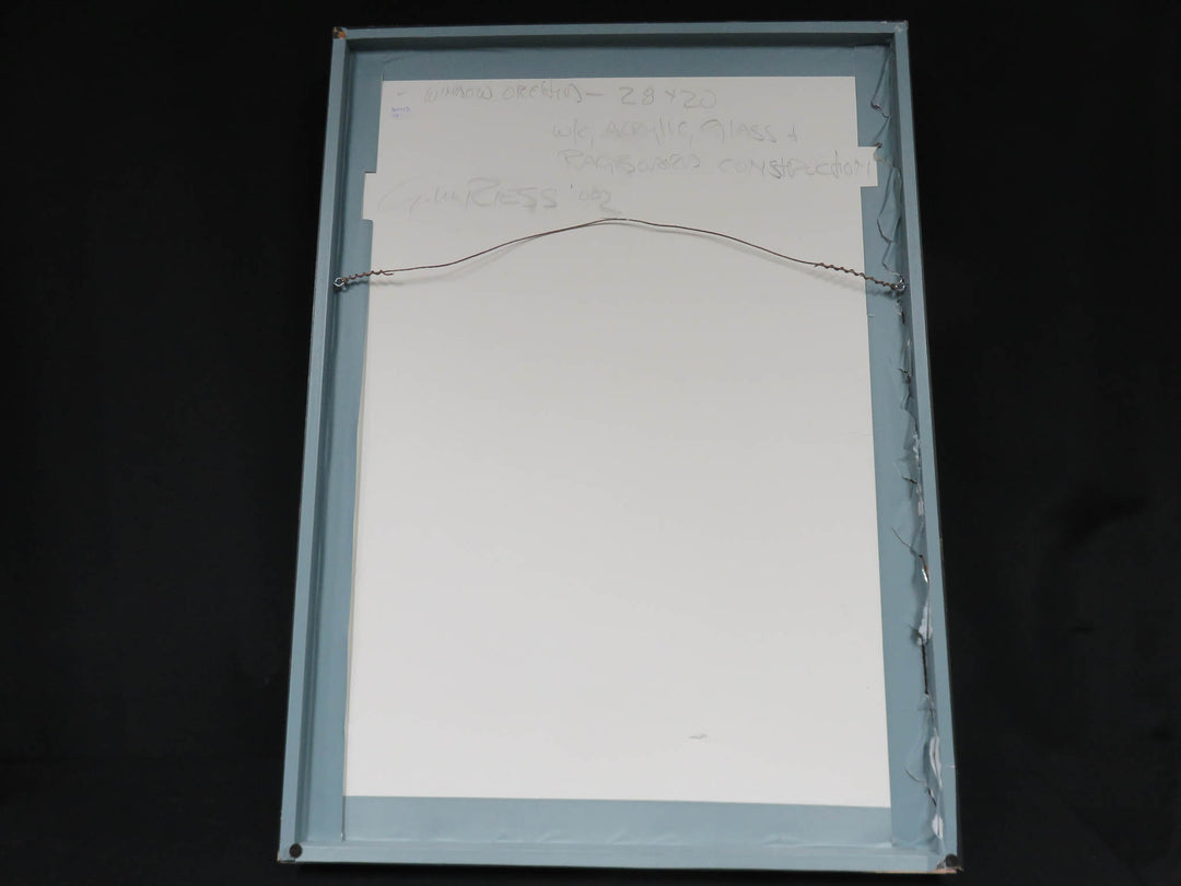 "Window Orchid" Shadowbox Art