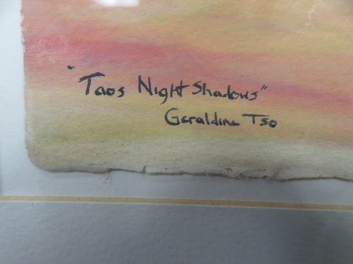 Taos Watercolor Painting