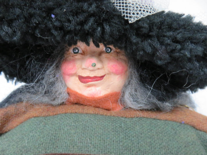 Hand Crafted Witch Figurine