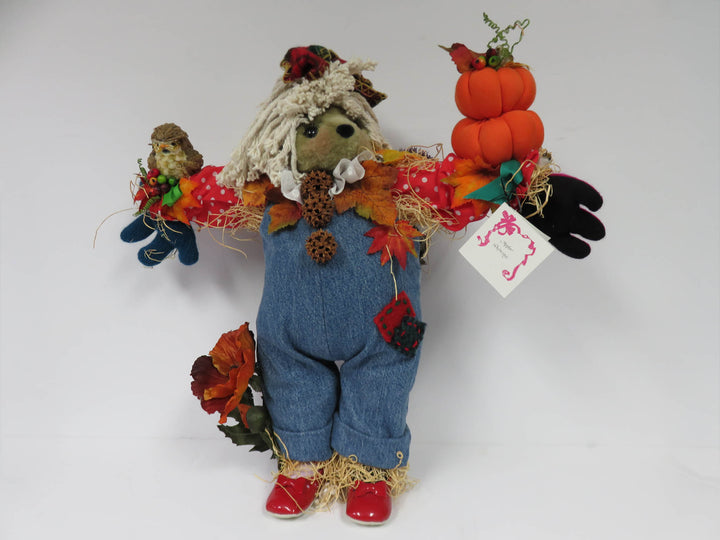 Lieta Gates Teddy Bear Scarecrow