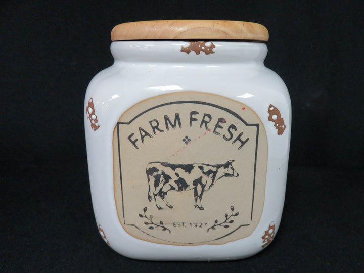 Pottery Canister