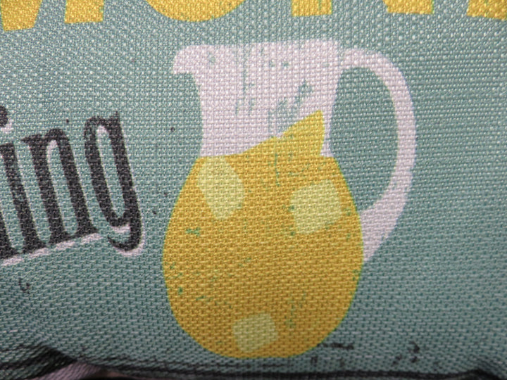 Lemonade Throw Pillow