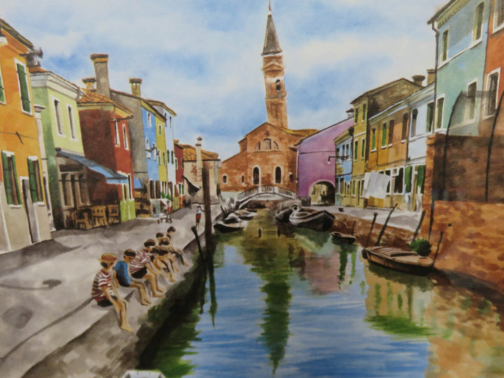 Print of Burano