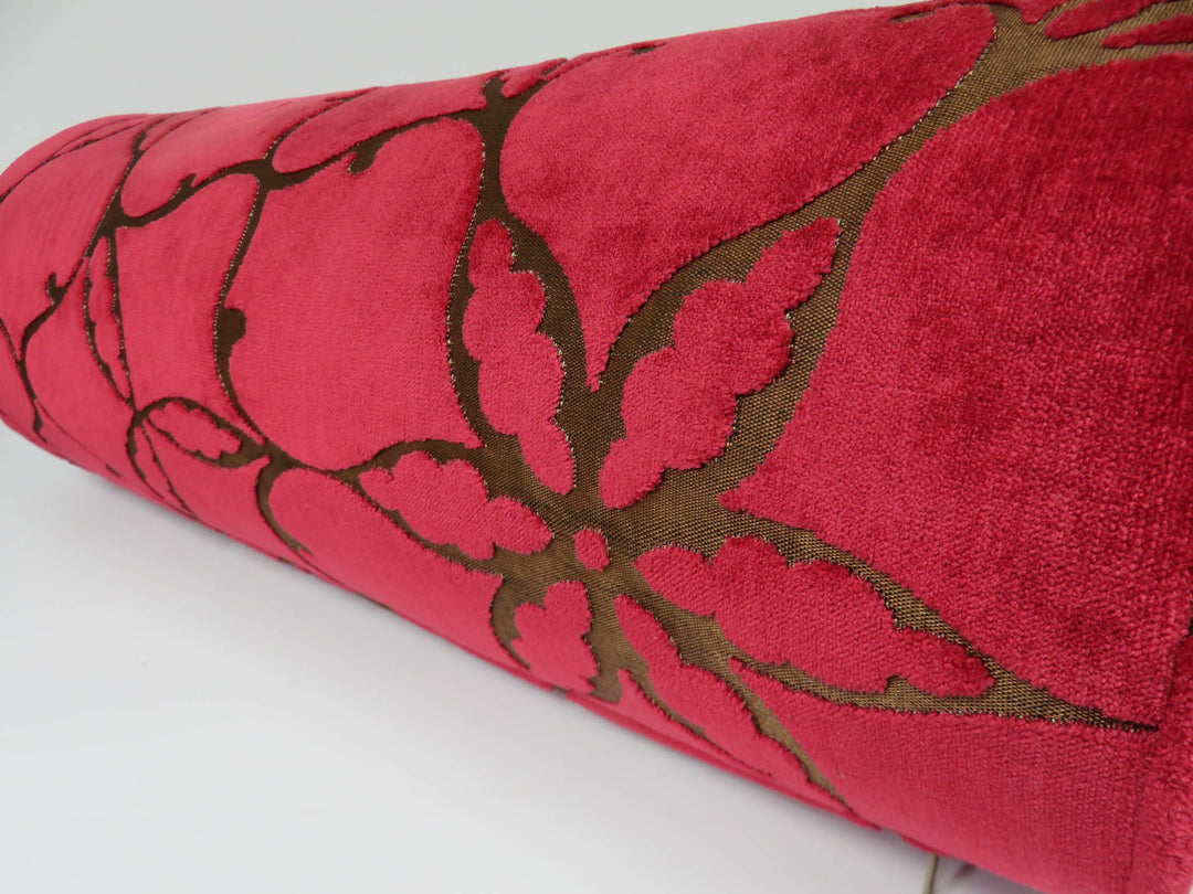 Red Bolster Pillow
