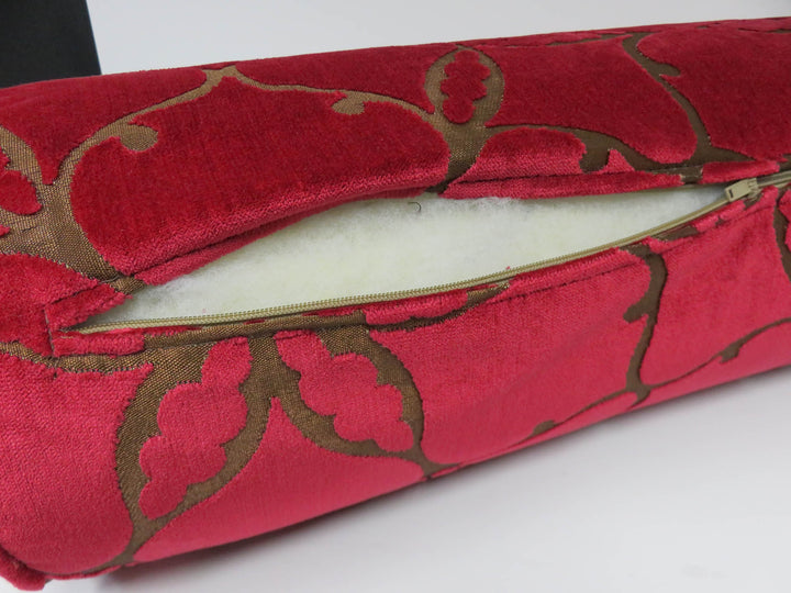 Red Bolster Pillow