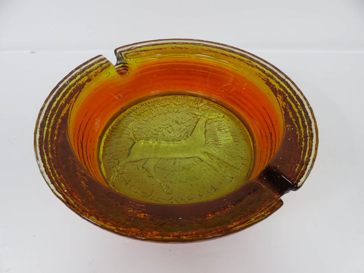Vintage Blenko Ashtray