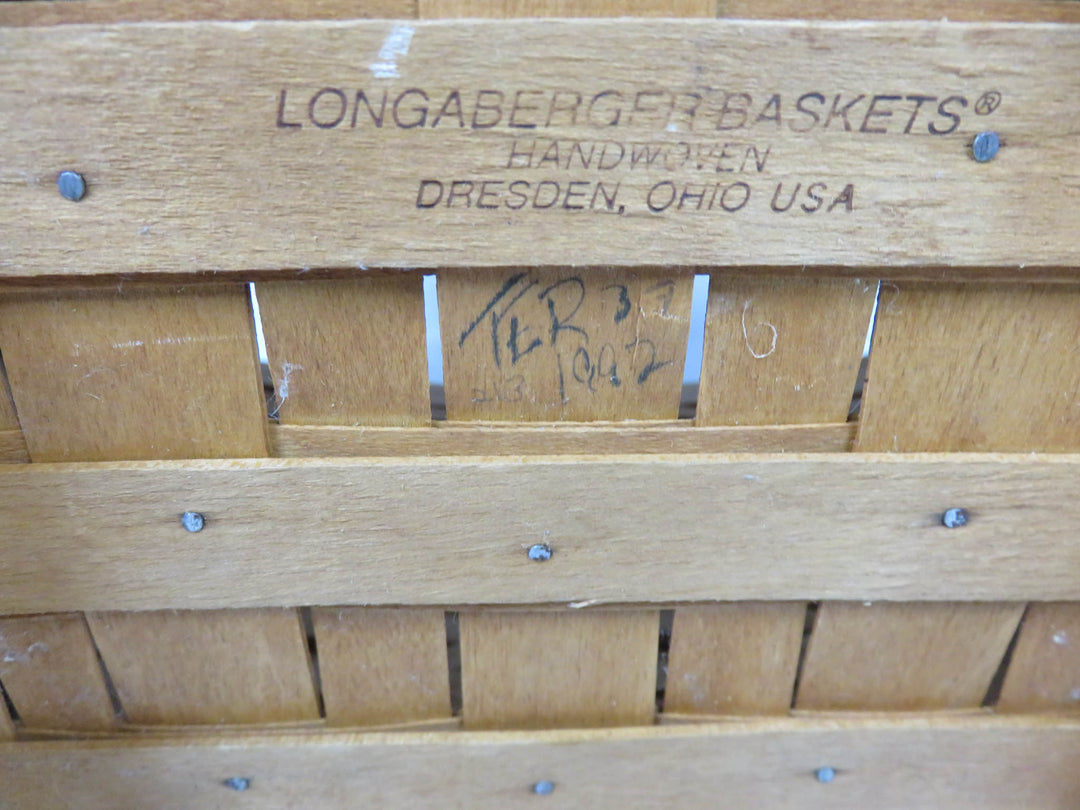 Longaberger Magazine Basket