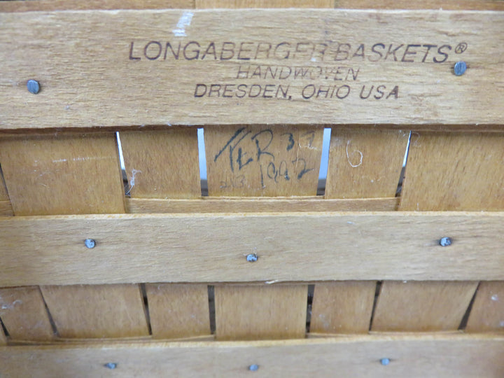 Longaberger Magazine Basket
