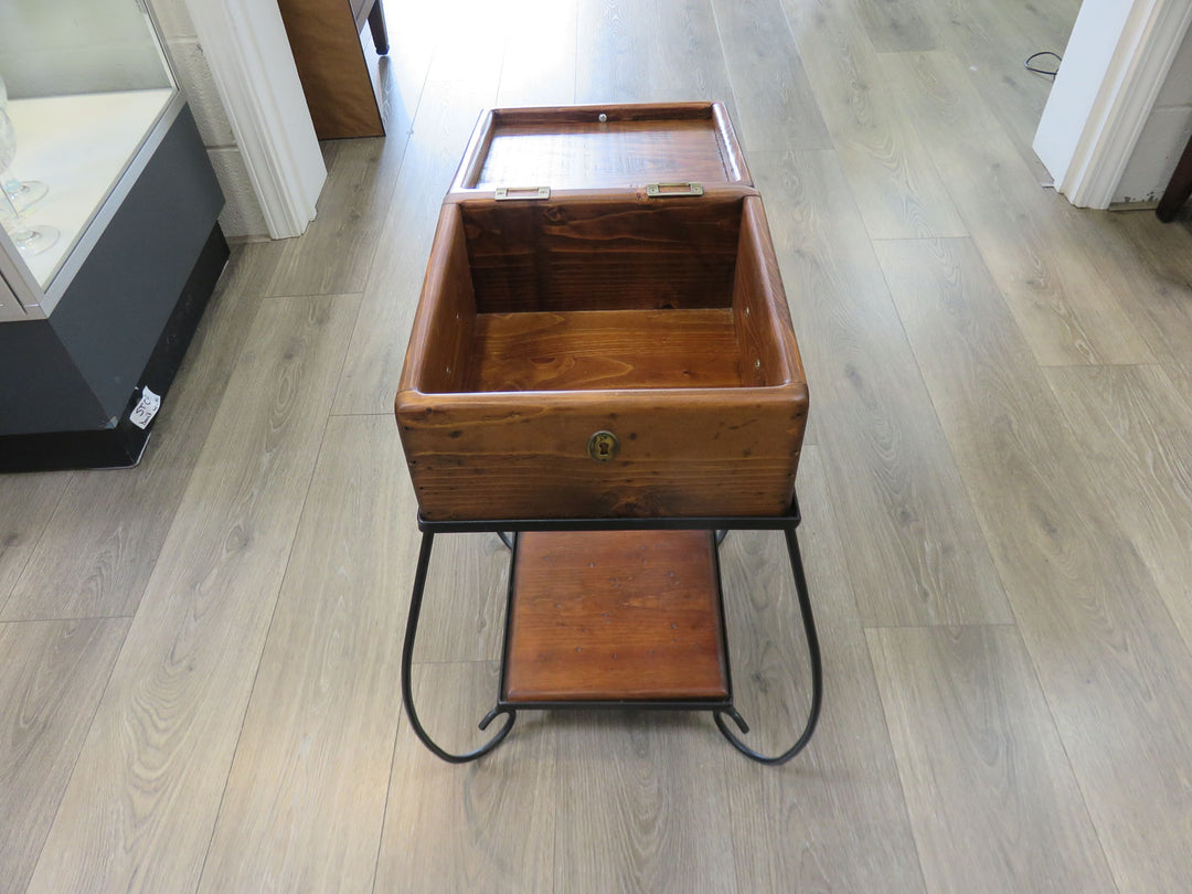 Storage Box Side Table