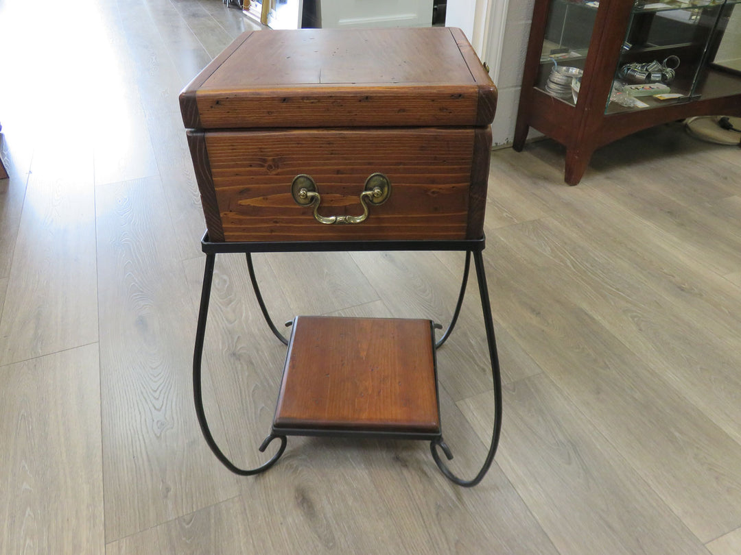 Storage Box Side Table