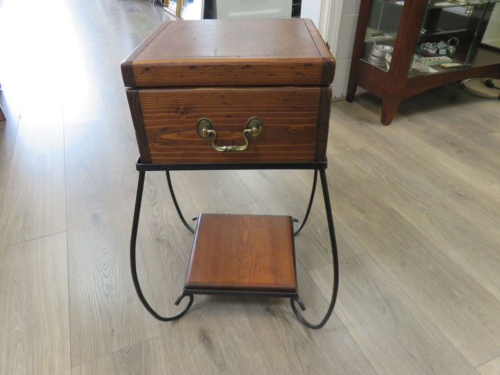 Storage Box Side Table
