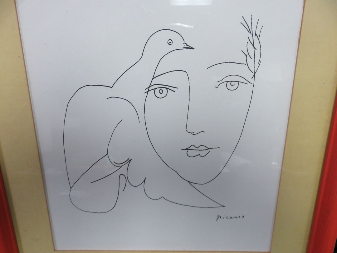 Picasso "The Face of Peace" Print
