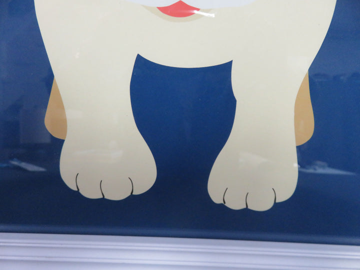 Yellow Lab Puppy Dog Print