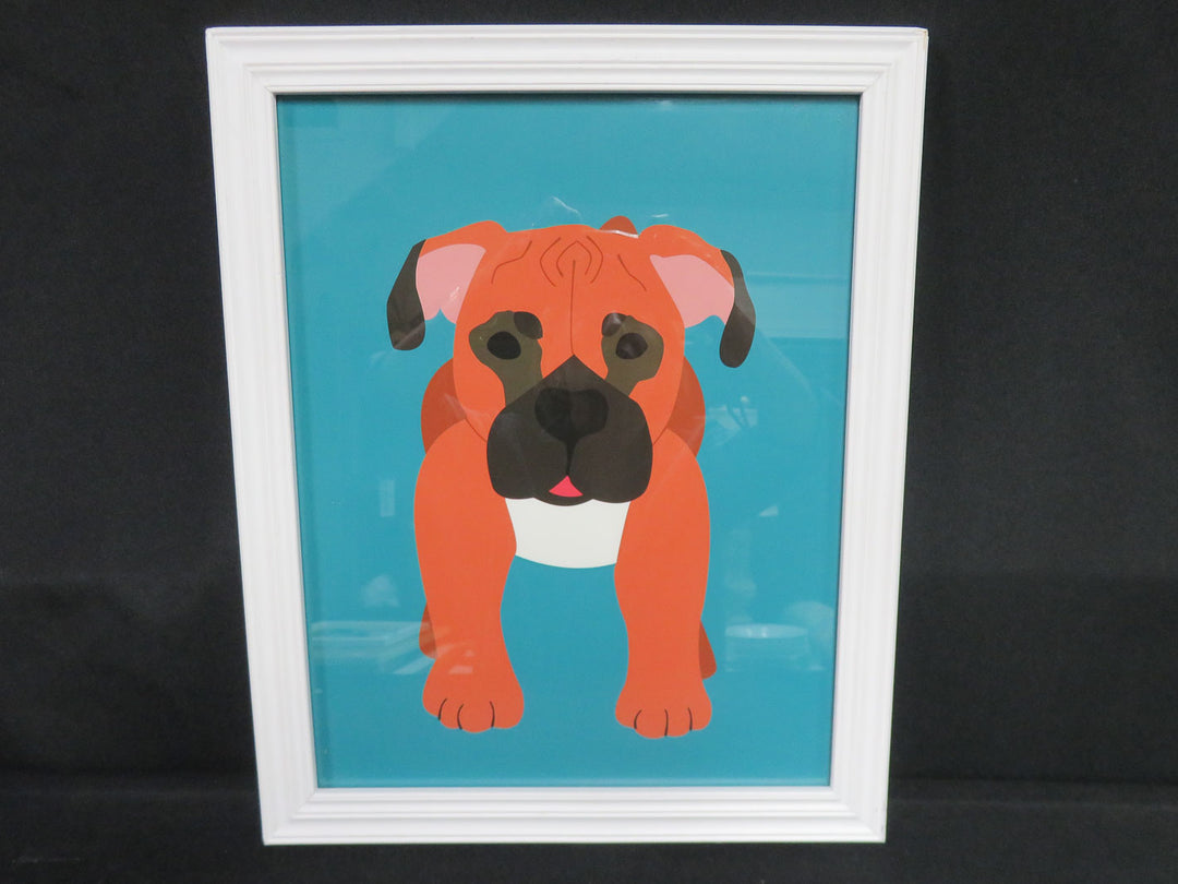 Boxer Puppy Dog Print