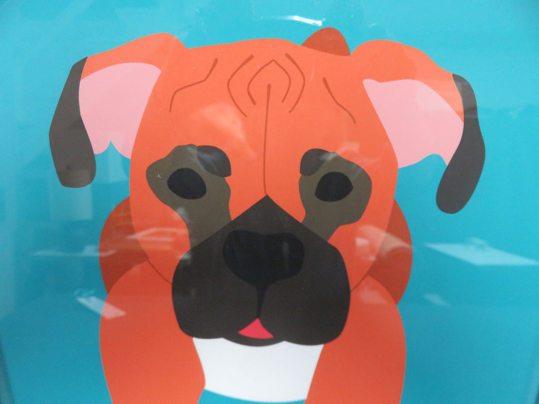 Boxer Puppy Dog Print