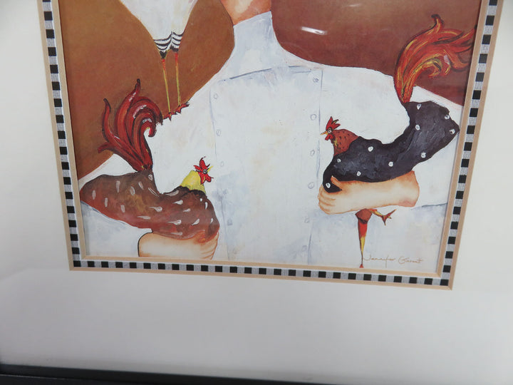 Chef & Chicken Prints