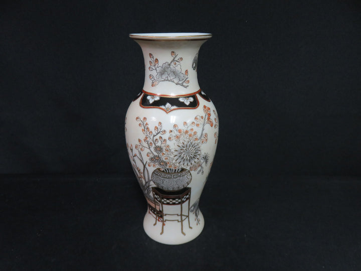 Polychrome Porcelain Vase