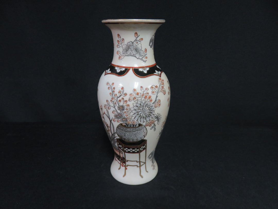 Polychrome Porcelain Vase