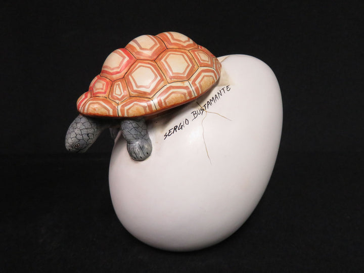 Sergio Bustamante Hatching Turtle Figurine