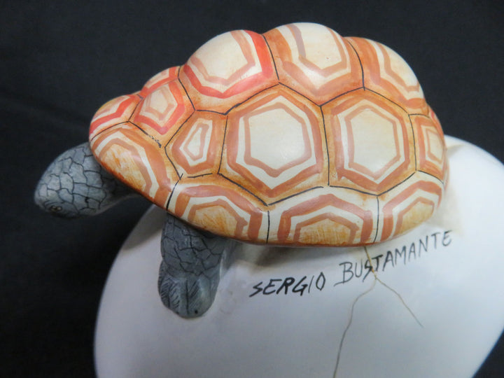 Sergio Bustamante Hatching Turtle Figurine