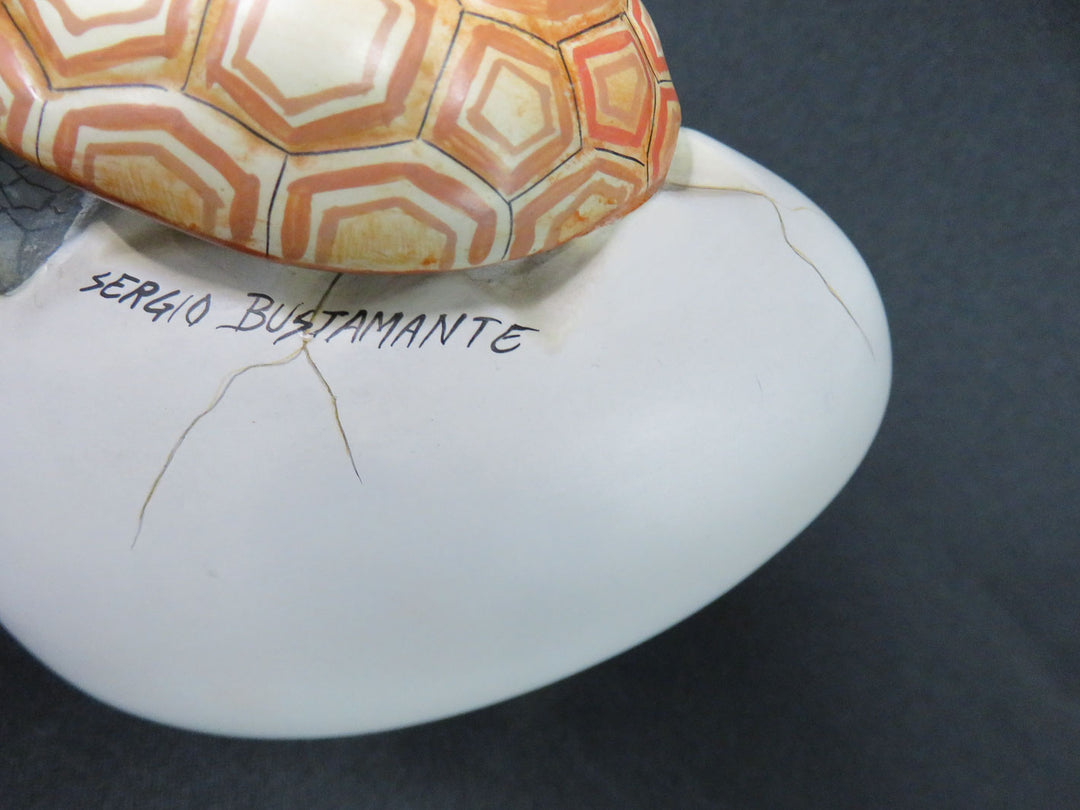 Sergio Bustamante Hatching Turtle Figurine