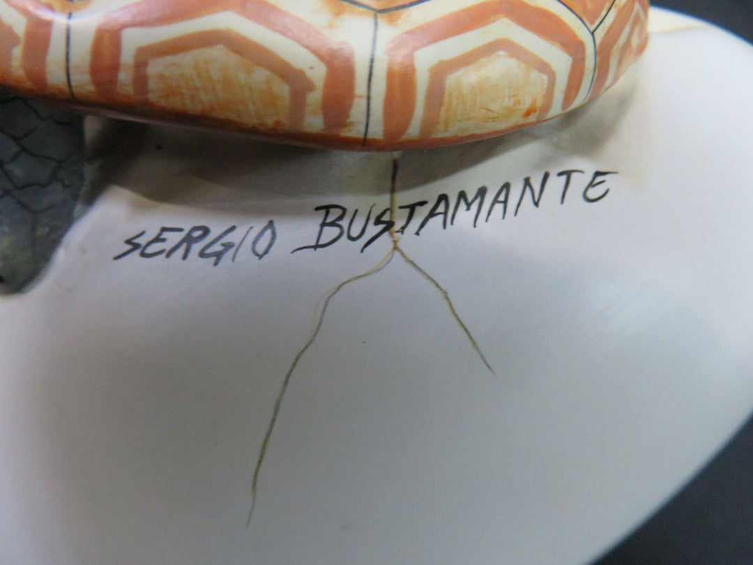 Sergio Bustamante Hatching Turtle Figurine