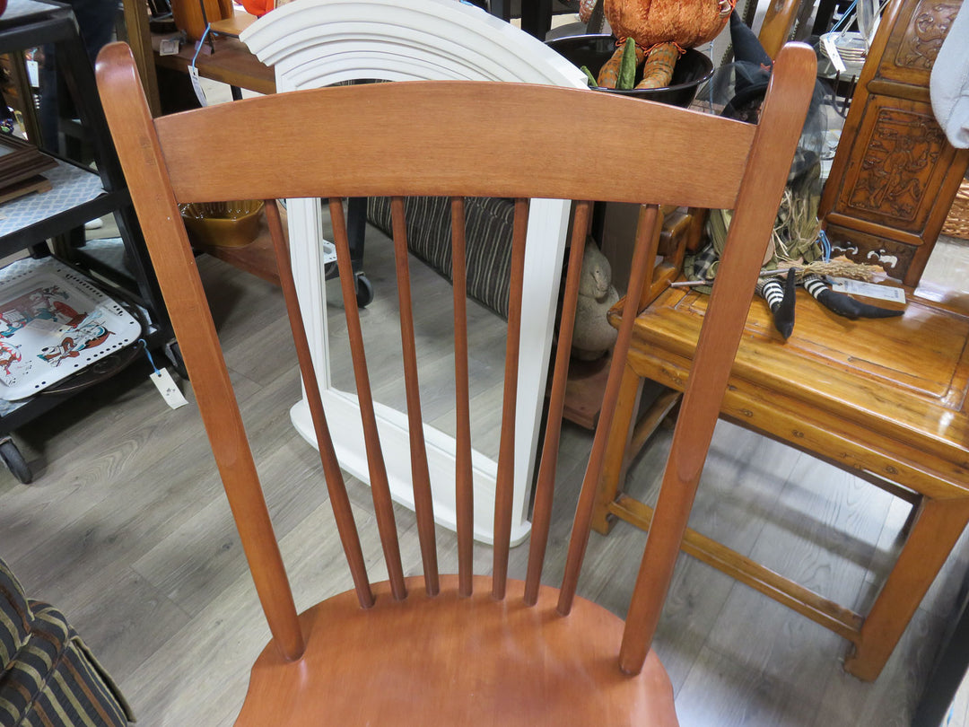 Six Maple Dining Chairs