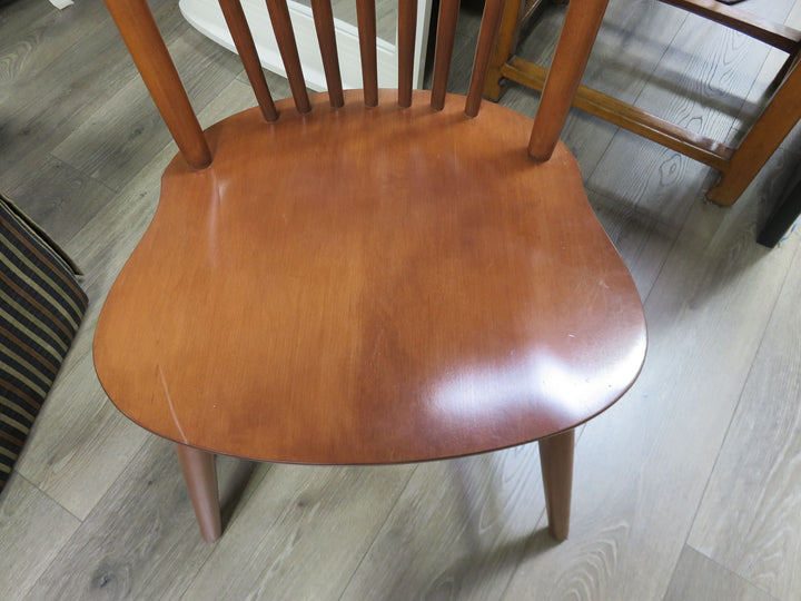 Six Maple Dining Chairs