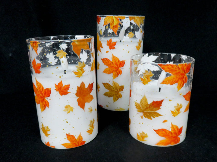 Trio of Flameless Candles