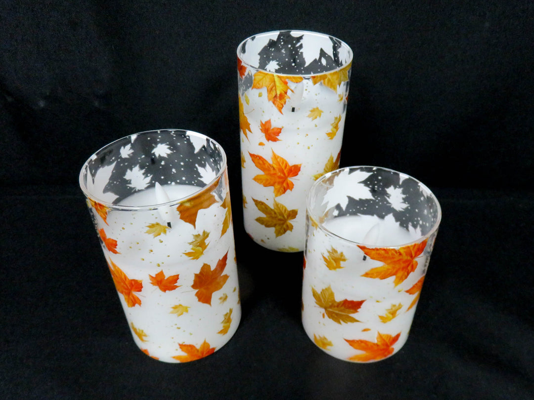 Trio of Flameless Candles