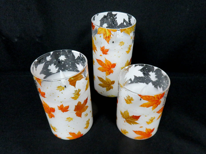 Trio of Flameless Candles