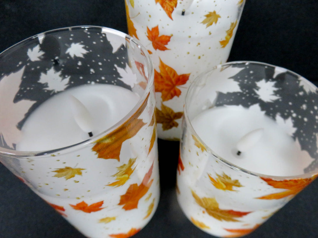 Trio of Flameless Candles