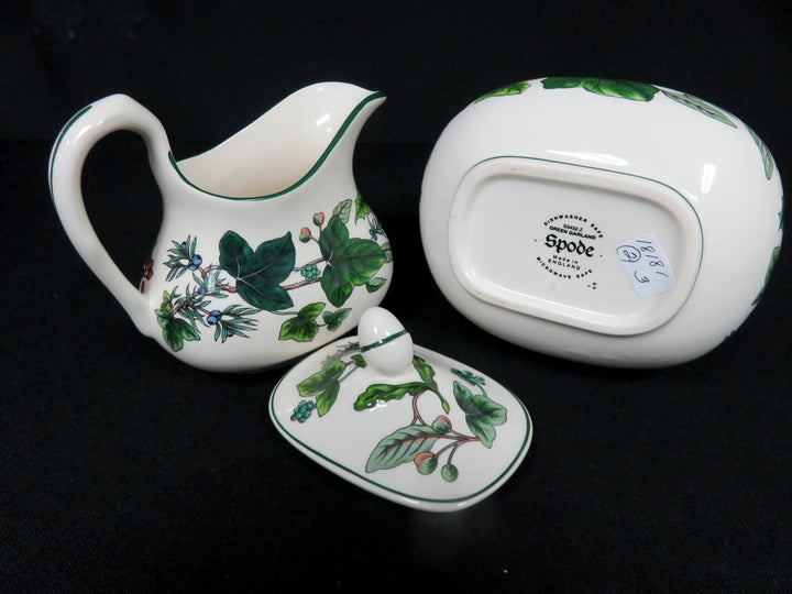 Spode Cream and Sugar
