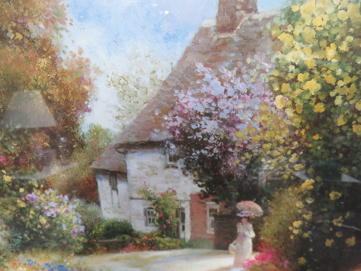 English Cottage Print by Bombay
