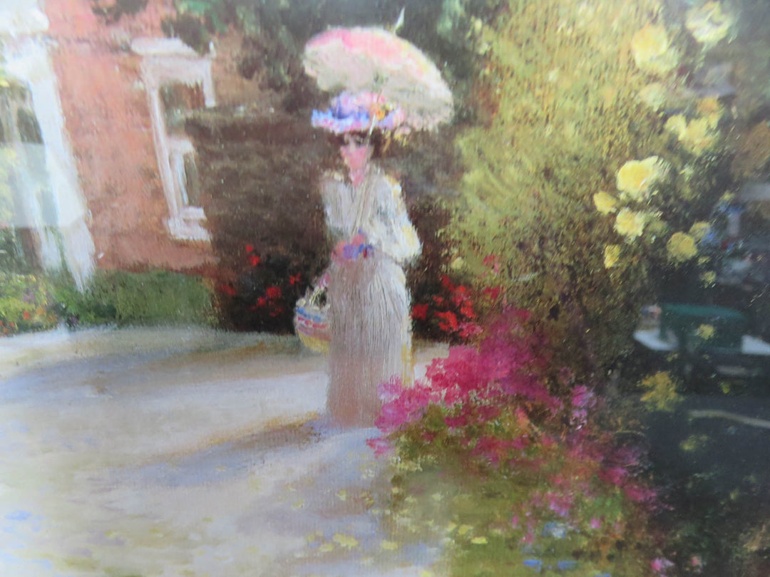 English Cottage Print by Bombay