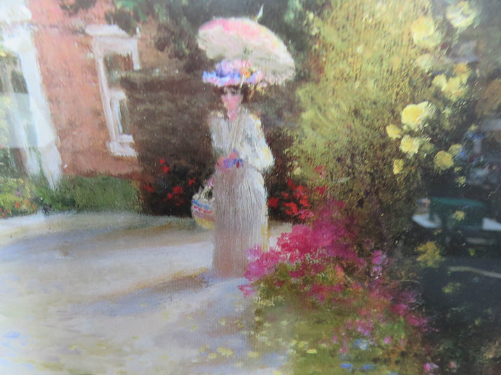 English Cottage Print by Bombay