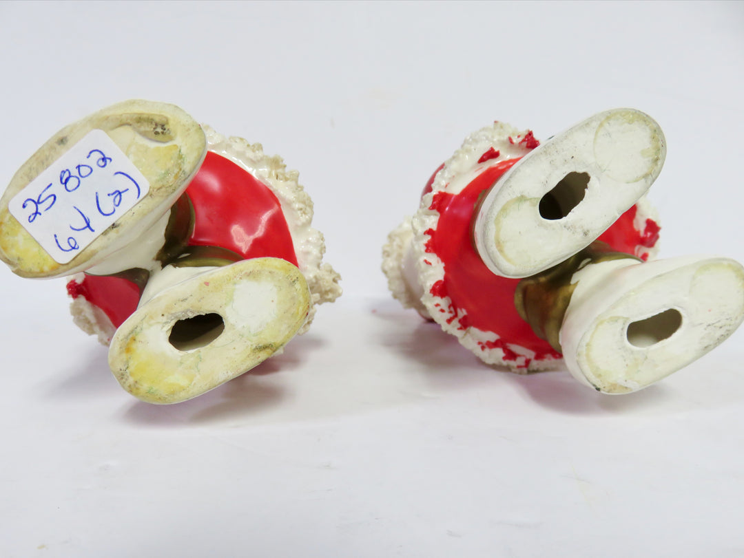 Vintage Napco Santa Figurines